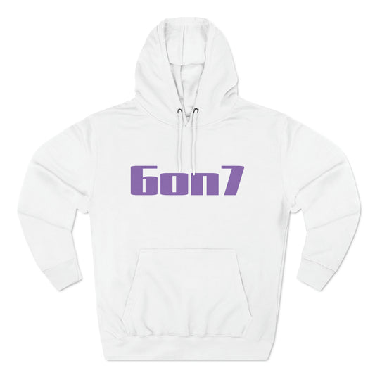 Three-Panel Fleece Hoodie