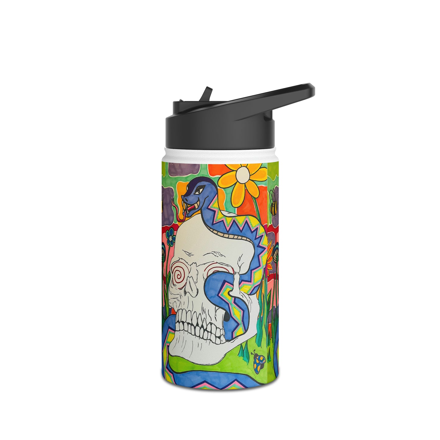 Stainless Steel Water Bottle, Standard Lid