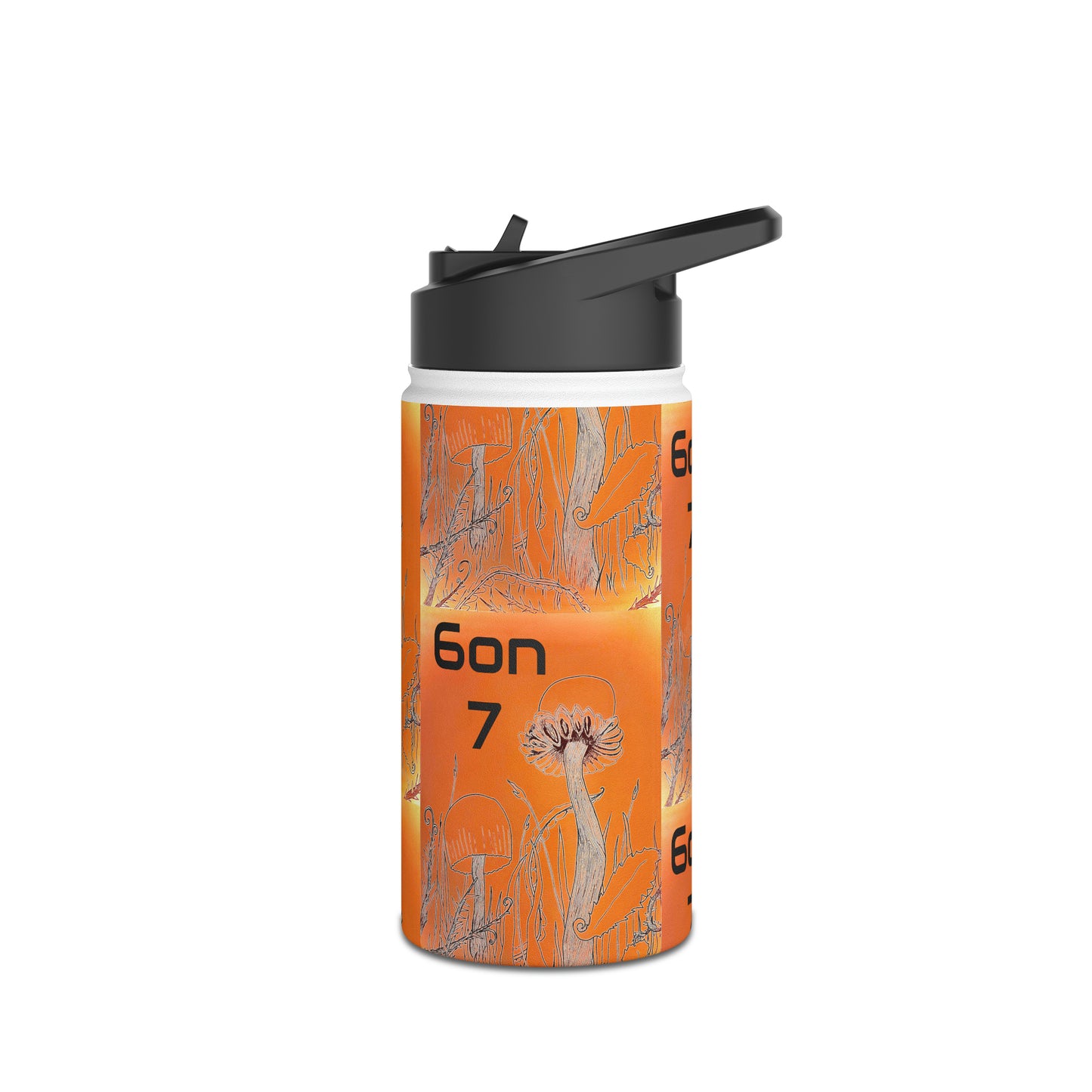 Stainless Steel Water Bottle, Standard Lid