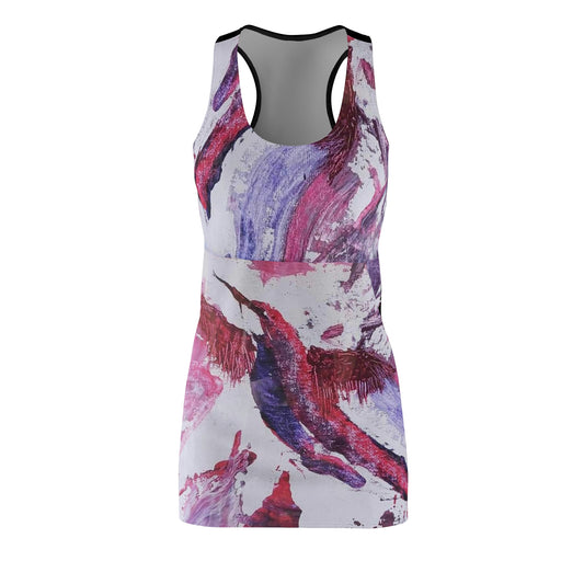 Women's Cut & Sew Racerback Dress (AOP)