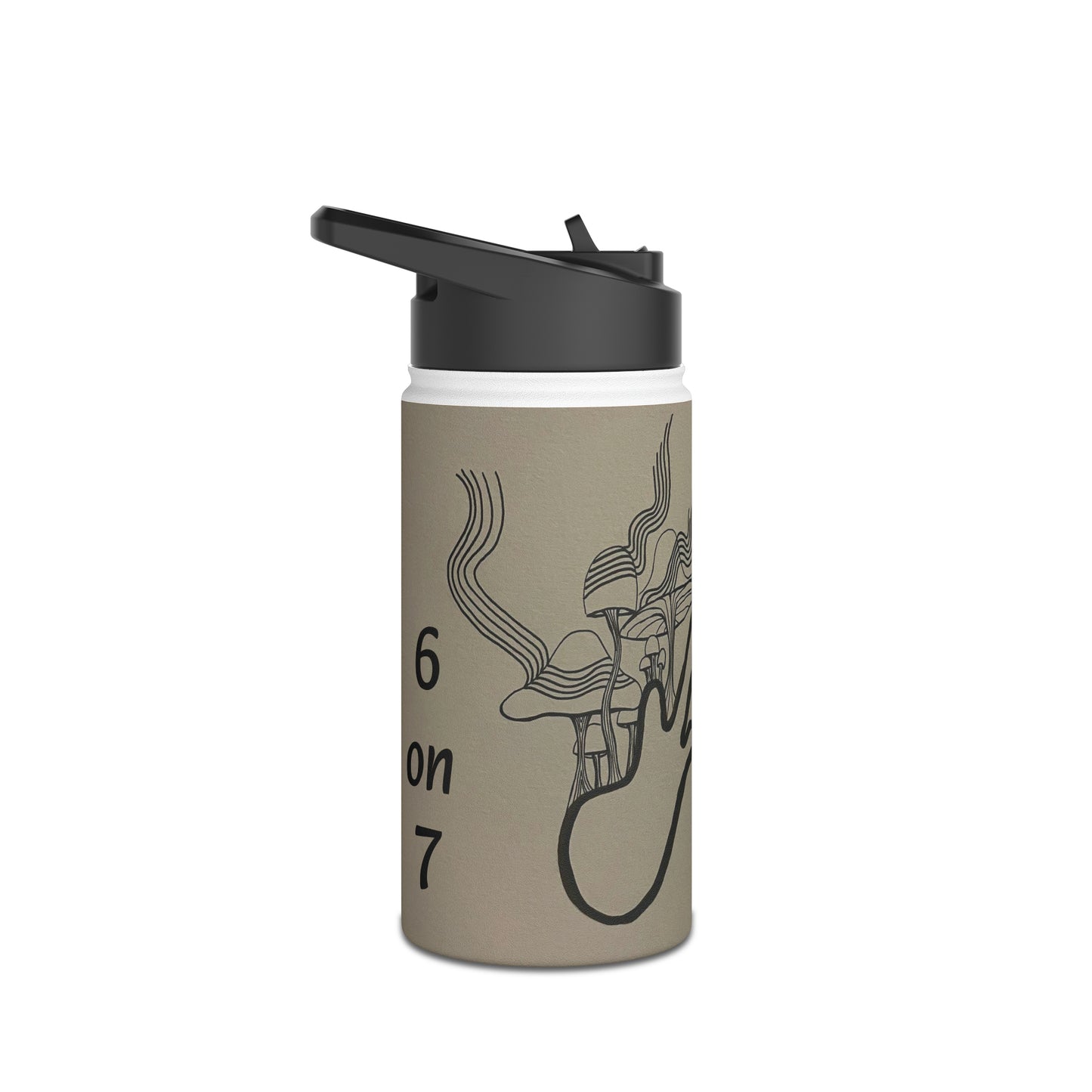 Stainless Steel Water Bottle, Standard Lid