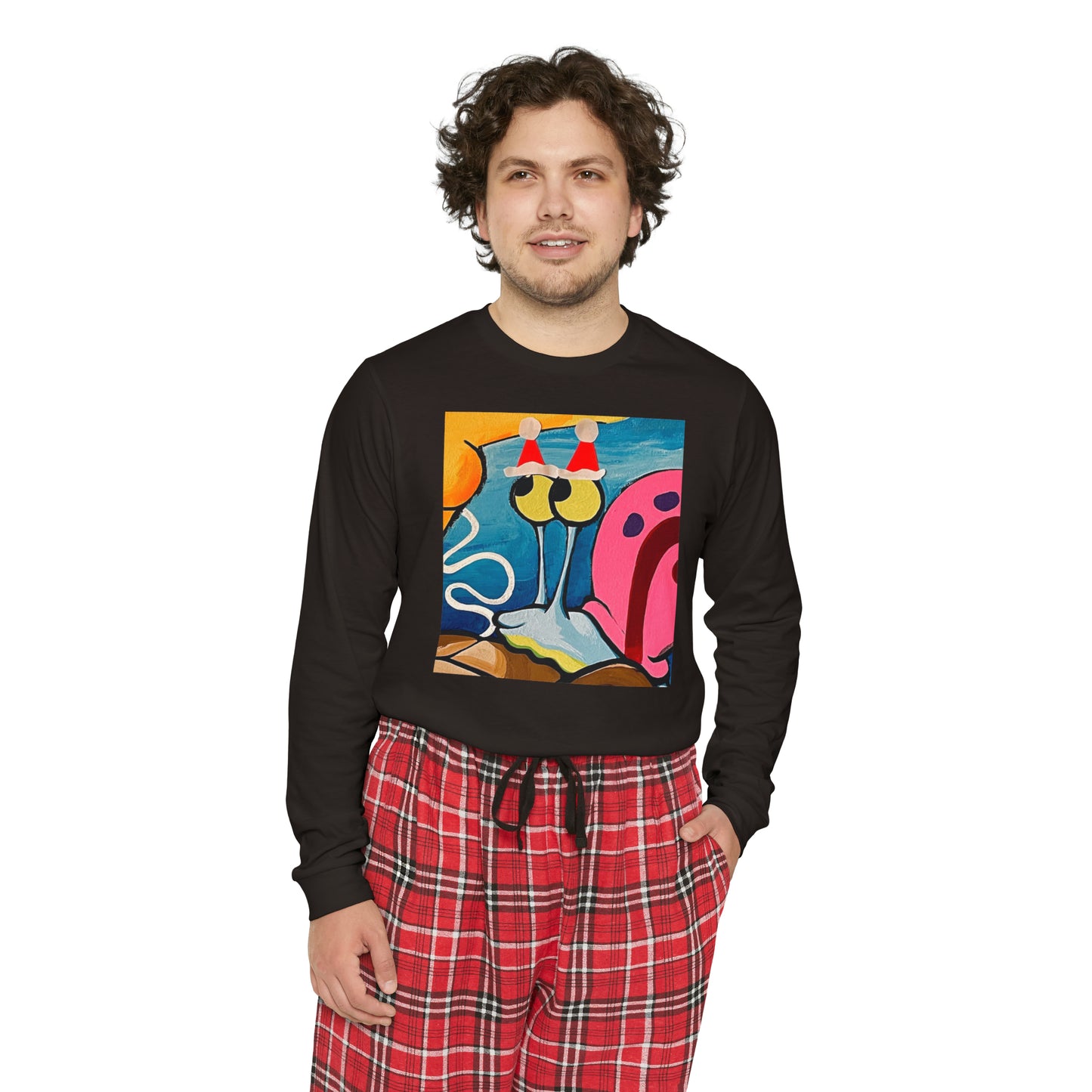 Men's Long Sleeve Pajama Set