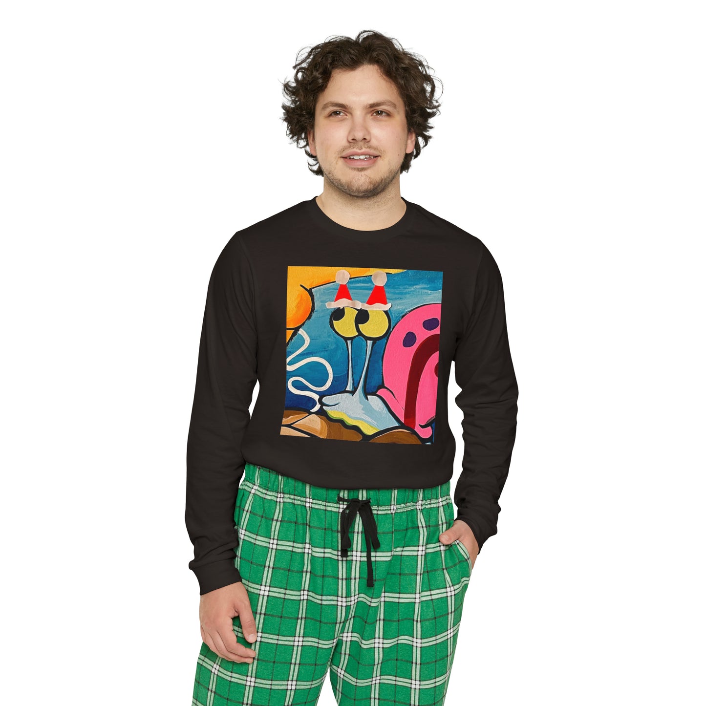 Men's Long Sleeve Pajama Set