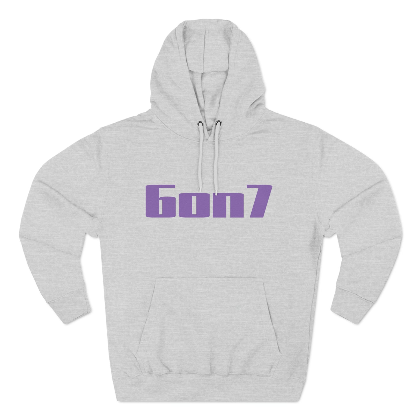 Three-Panel Fleece Hoodie