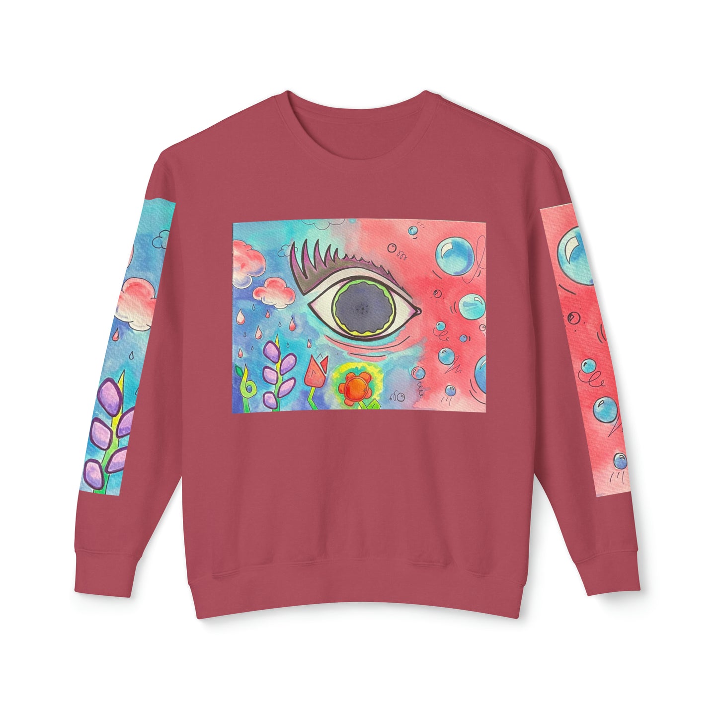 Unisex Lightweight Crewneck Sweatshirt