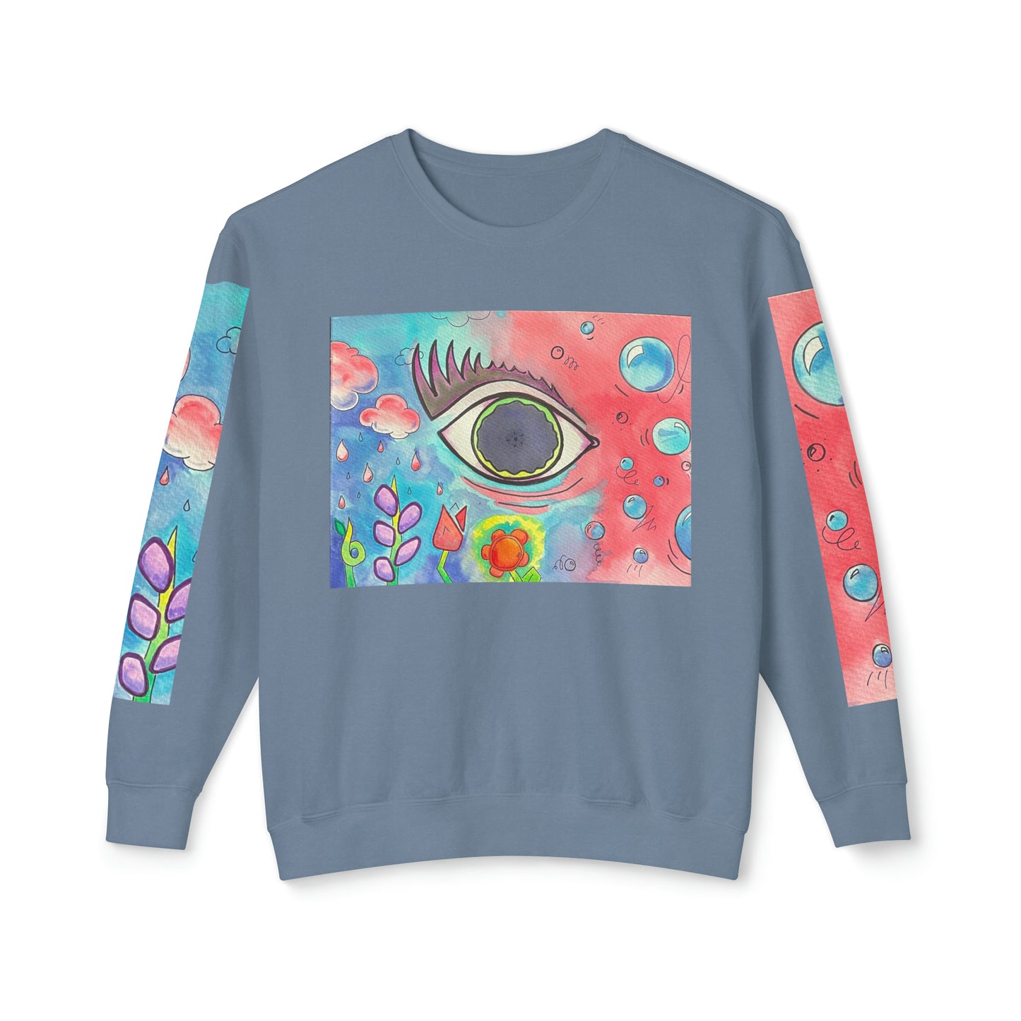 Unisex Lightweight Crewneck Sweatshirt